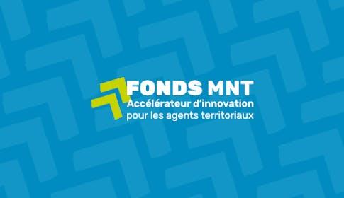 Logo du Fonds MNT, accélérateur d'innovation pour les agents territoriaux
